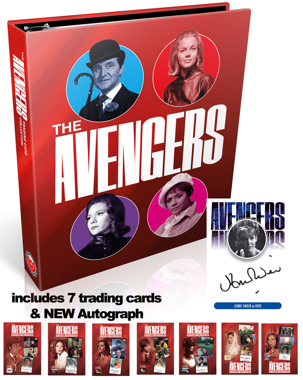 The Avengers SUBSCRIBER Platinum BINDER FIRST EDITION