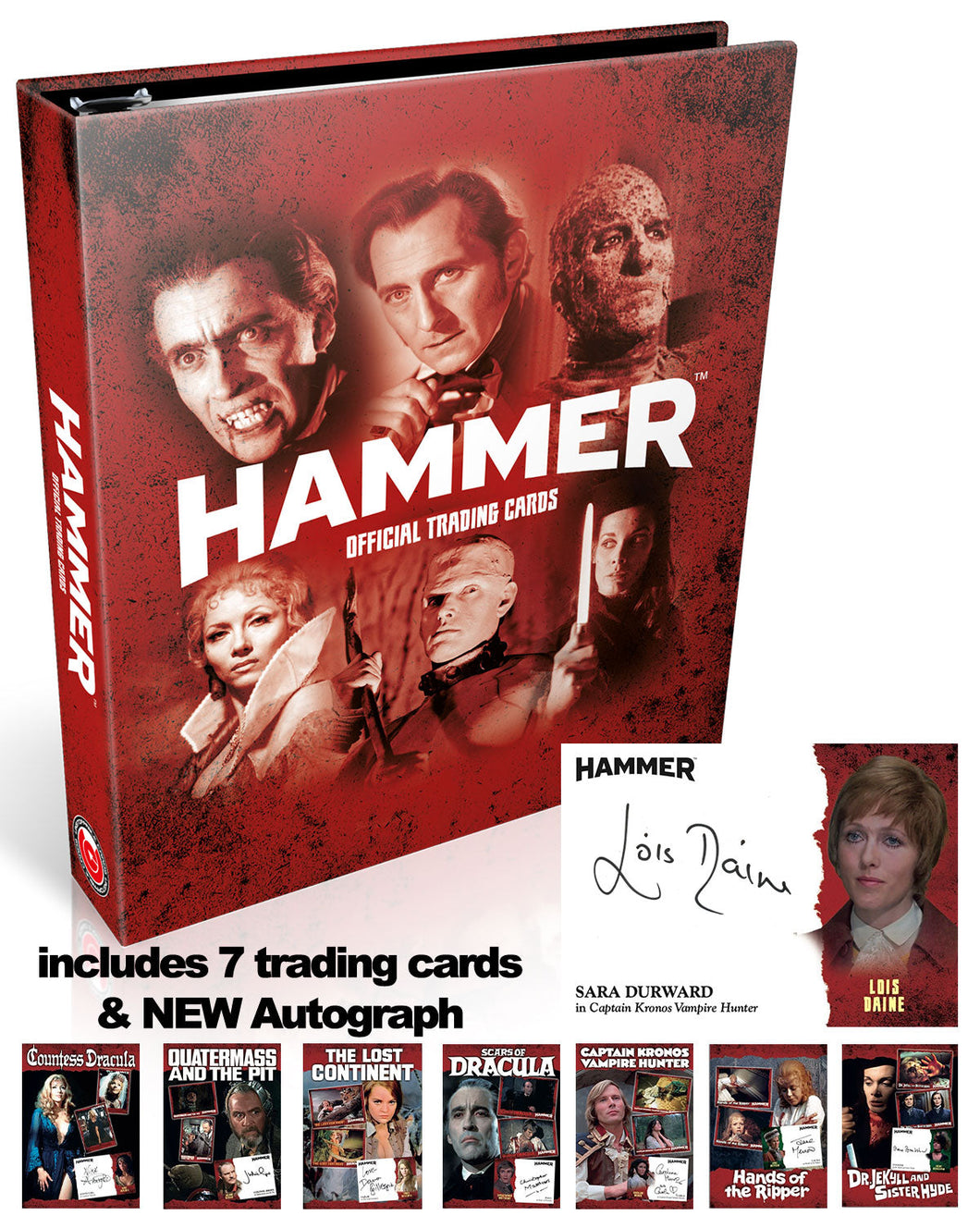 Hammer Horror SUBSCRIBER Platinum BINDER FIRST EDITION