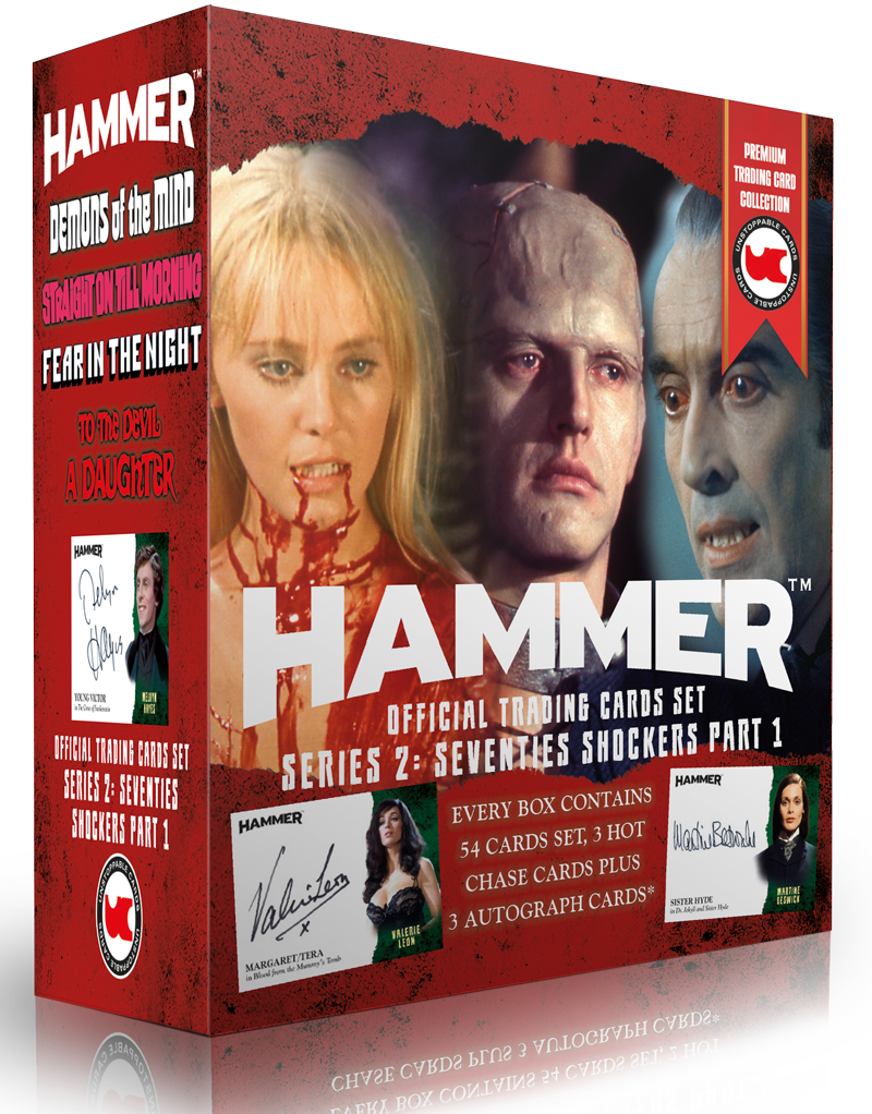 Hammer Horror Series Two Autograph Box of Trading Cards