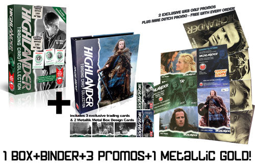 Highlander EDITION 2 BOX & BINDER DEAL – Unstoppable Cards